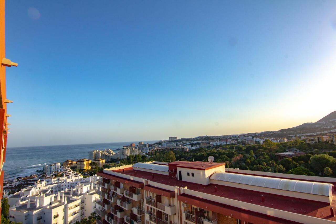 Benalmadena Estudio Jjupiter 250 M Del Mar Con Vistas Al Mar Piscinas エクステリア 写真